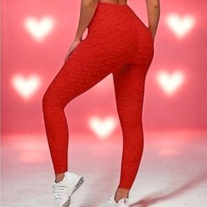 Free 🆕Women’s Ruched Honeycomb Leggings